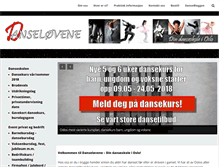 Tablet Screenshot of danselovene.no